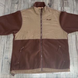 Vintage wrangler fleece jacket